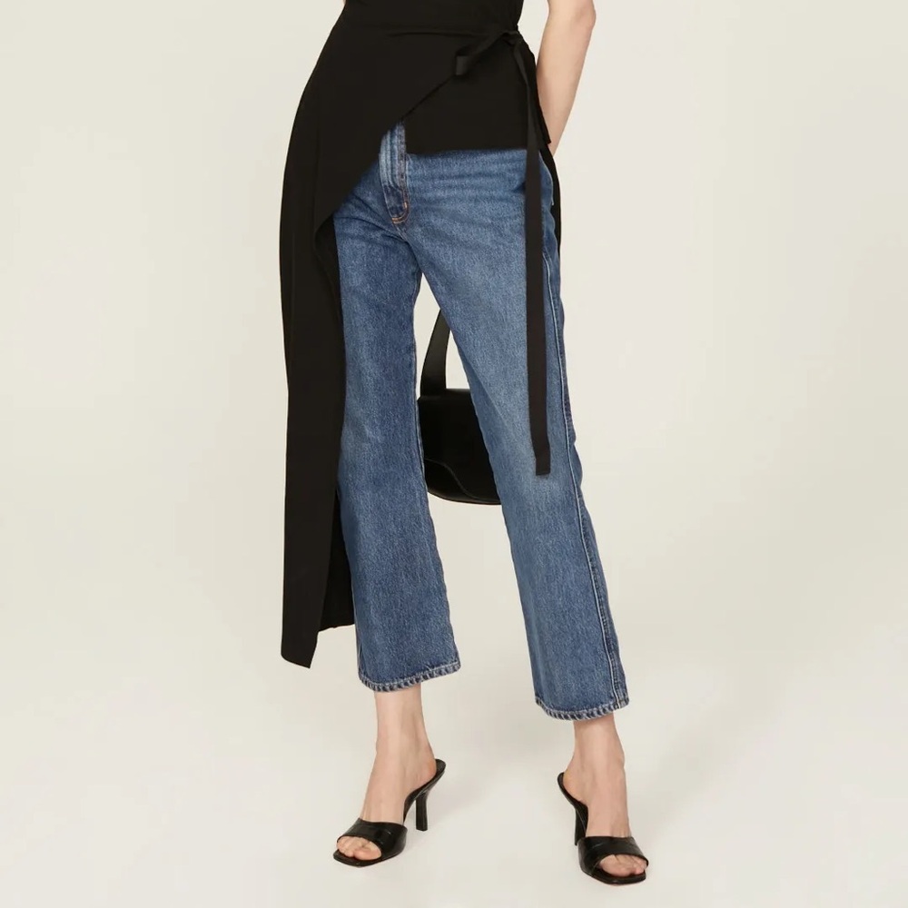 Blue Pinch Waist Jeans AGOLDE size 27 straight & cropped